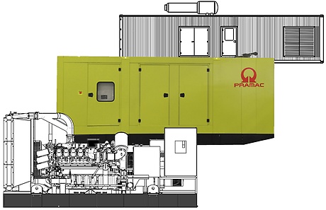 GSW MTU Open Canopy N Container 40