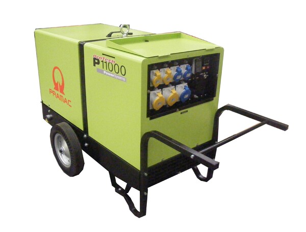 PRAMAC generators for telecommunications sites